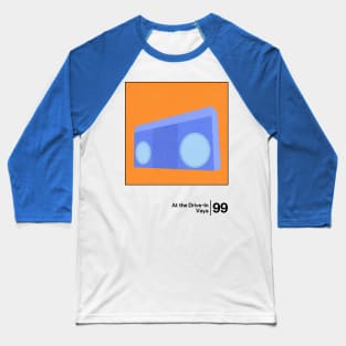 At the Drive-In - Vaya / Minimal Graphic Artwork Design T-Shirt Baseball T-Shirt